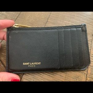 Saint Laurent card holder